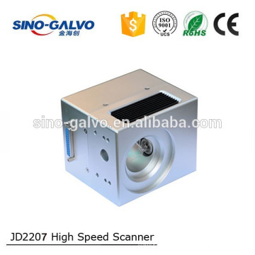 JD2207 high precise and high speed CO2 laser galvo scanner for precise laser marking